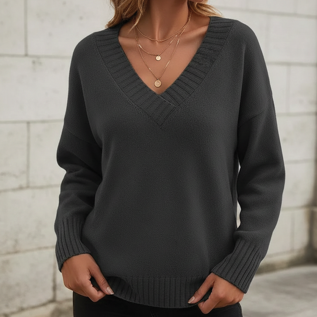 Grace - V-Neck Sweater