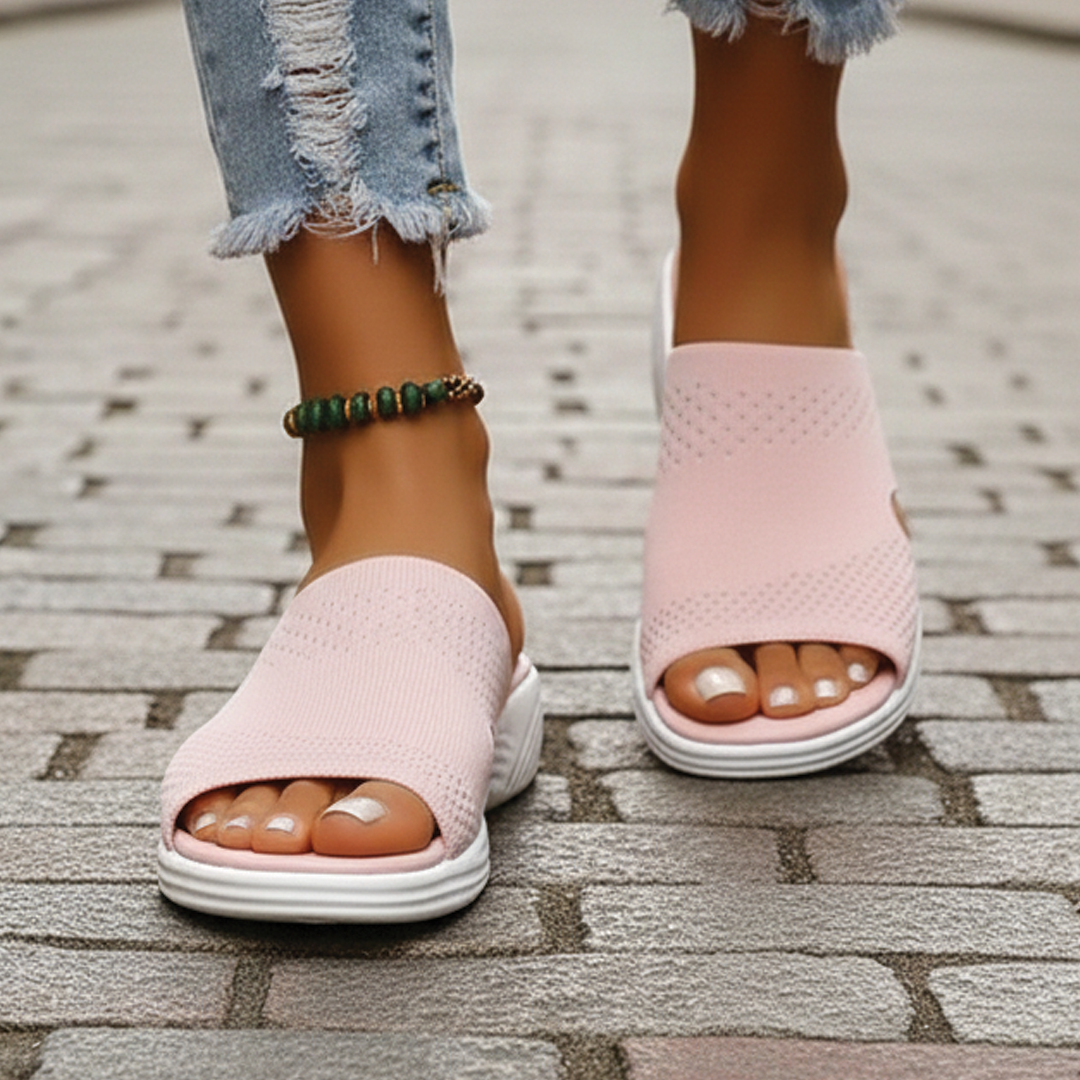 Waltz - Orthopedic Open-Toe Knit Sandals