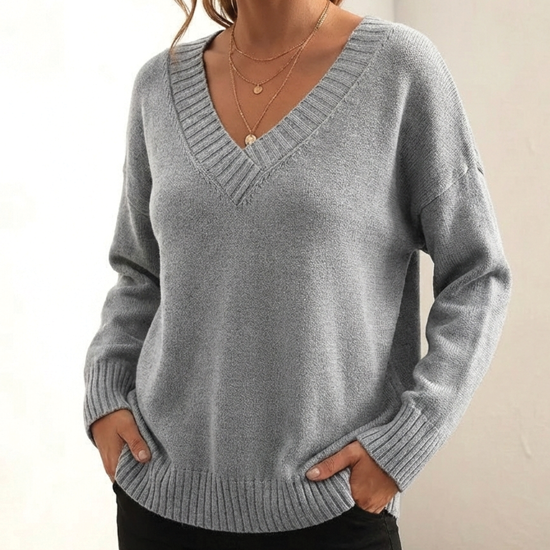 Grace - V-Neck Sweater