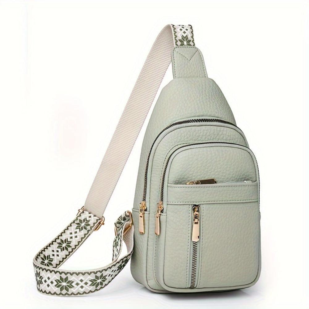 Velyra - vegansk læder cross-body sling taske