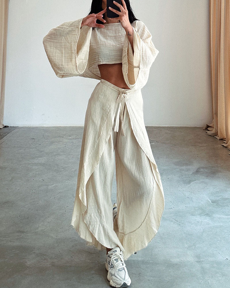 Orielle - Gauze Two-Piece Set