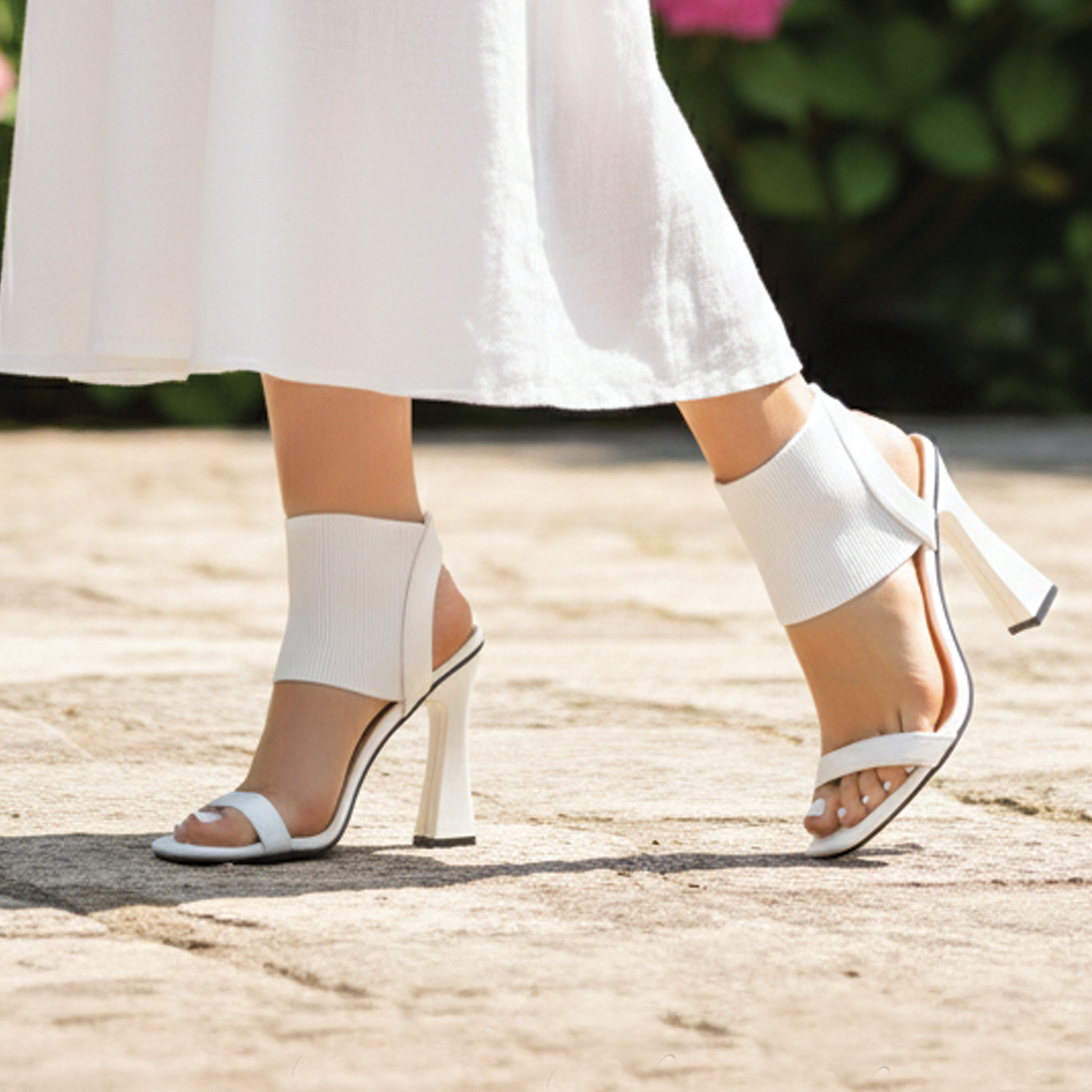 Delta - Open-Toe Heels