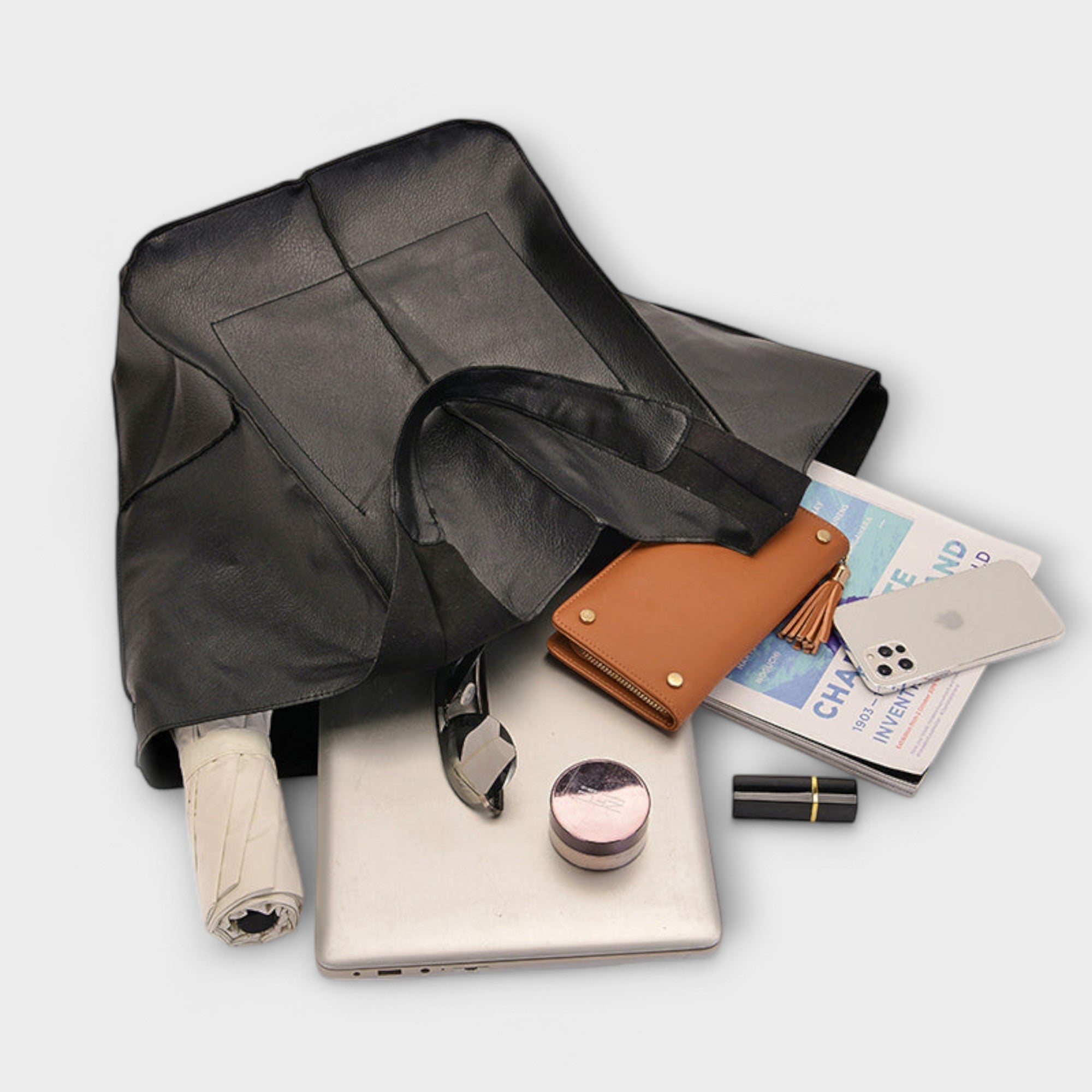 Jarexa - Vegan Leather Tote Bag