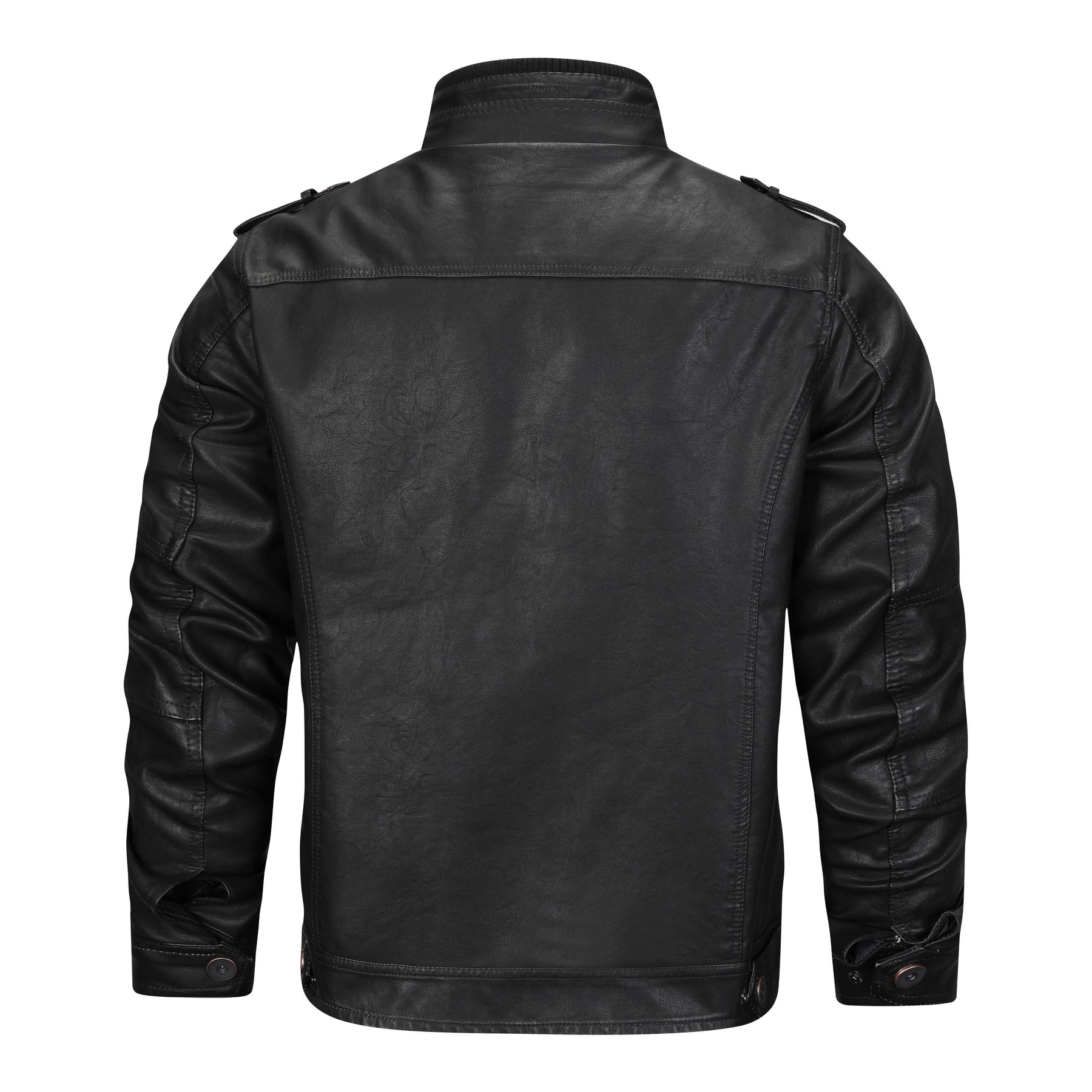 Pervin - Faux Leather Jacket