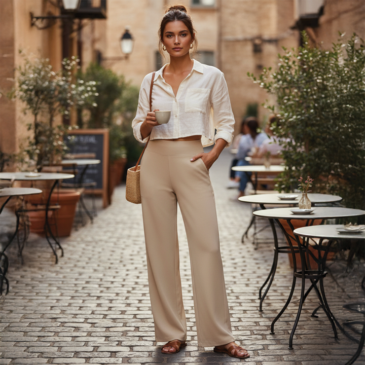 Novira - Wide-Leg Pants