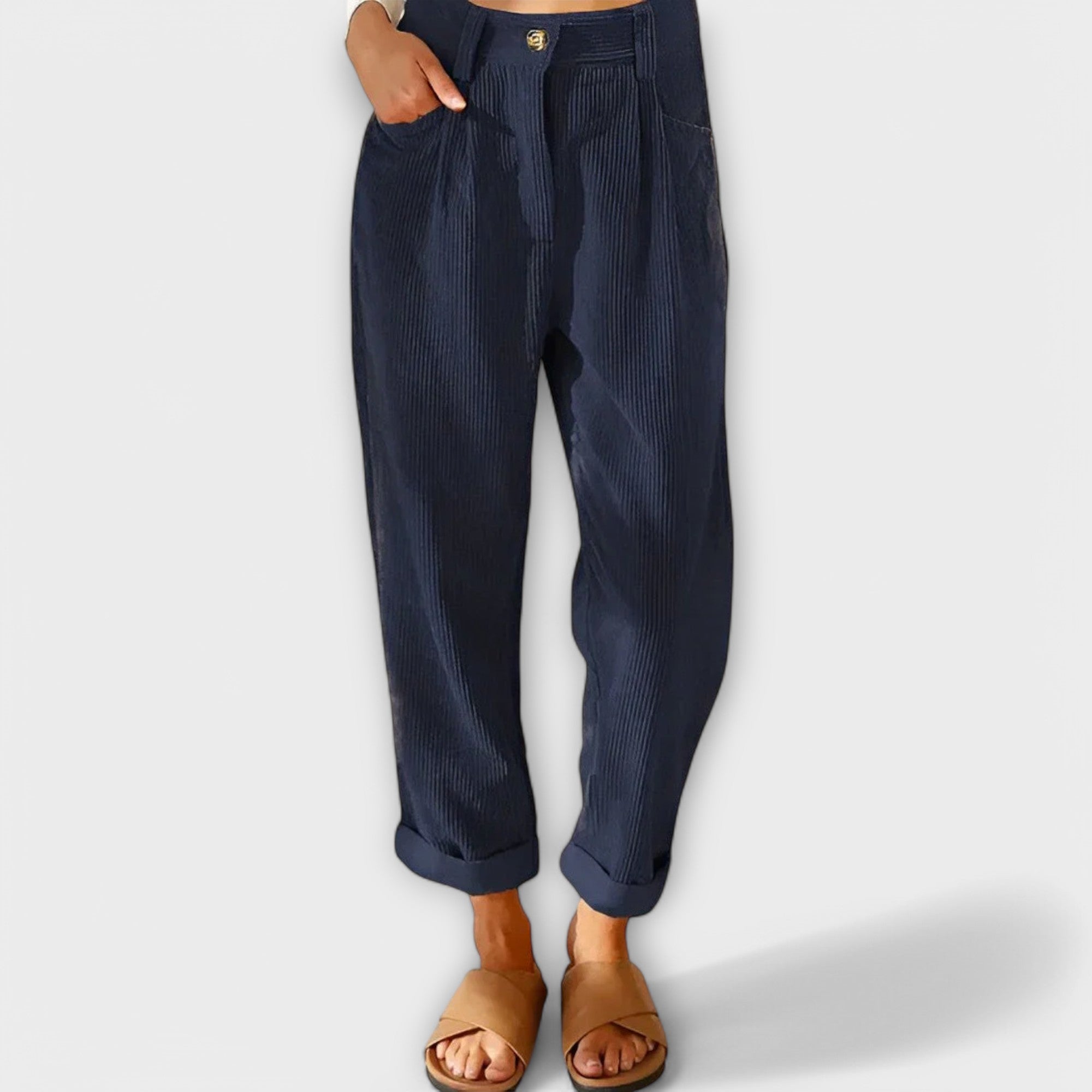 Jana - Modern corduroy trousers
