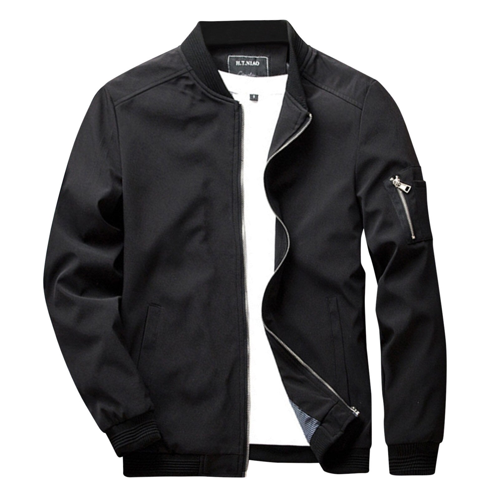 Carl | Modern Zipper Front Jacket For Men