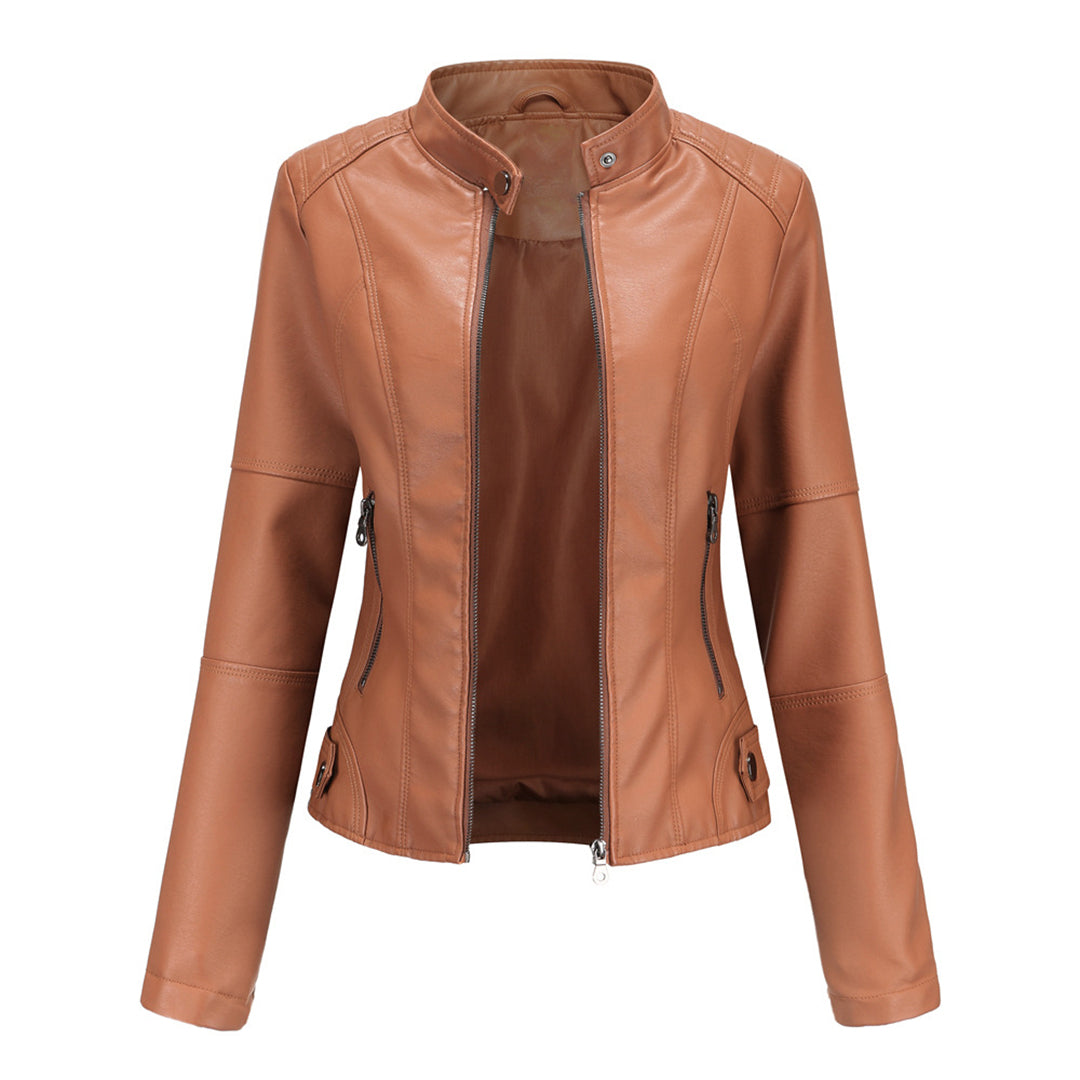 Ella | Women’s Elegant Slim-fit Biker Jacket