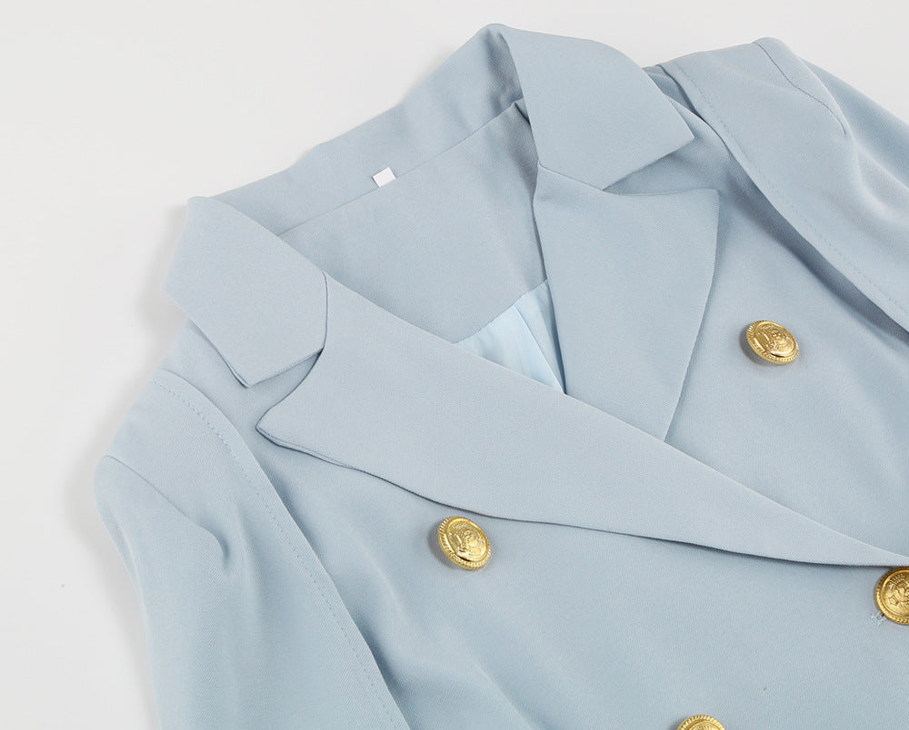 Eleanor | Vestido capa cruzado con cinturón para mujer