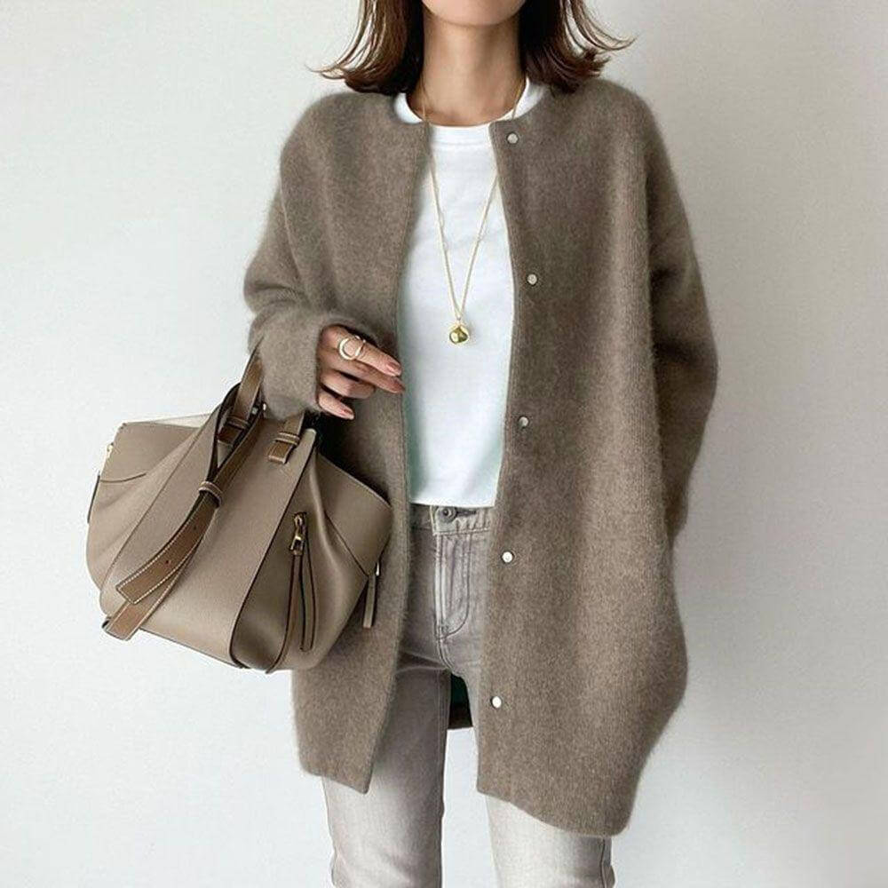 Selah - Plysstrikket Cardigan