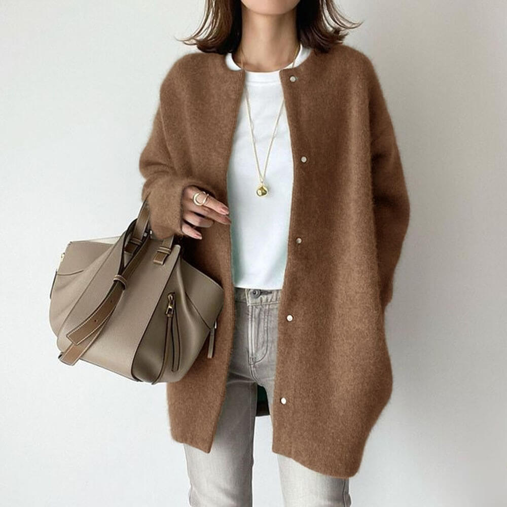 Selah - Plysstrikket Cardigan