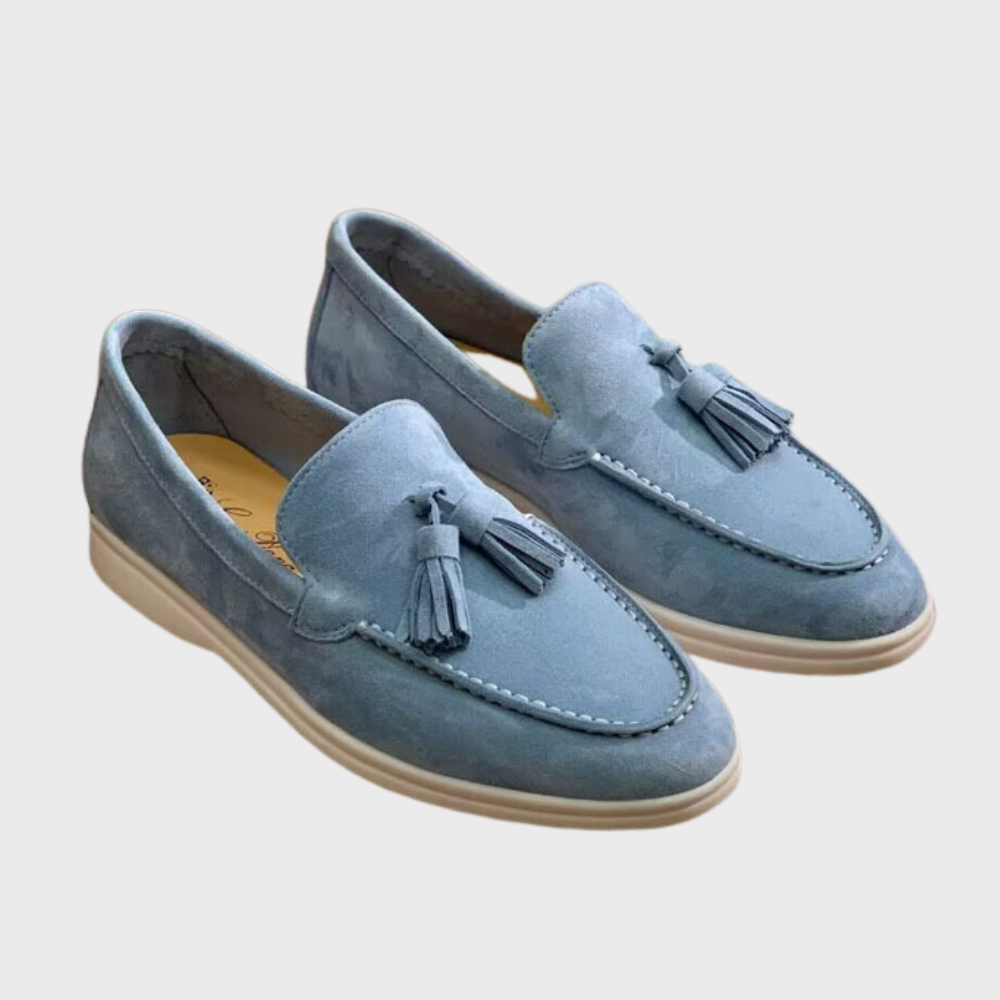 Kyle | Men’s Classic Suede Tassel Loafers