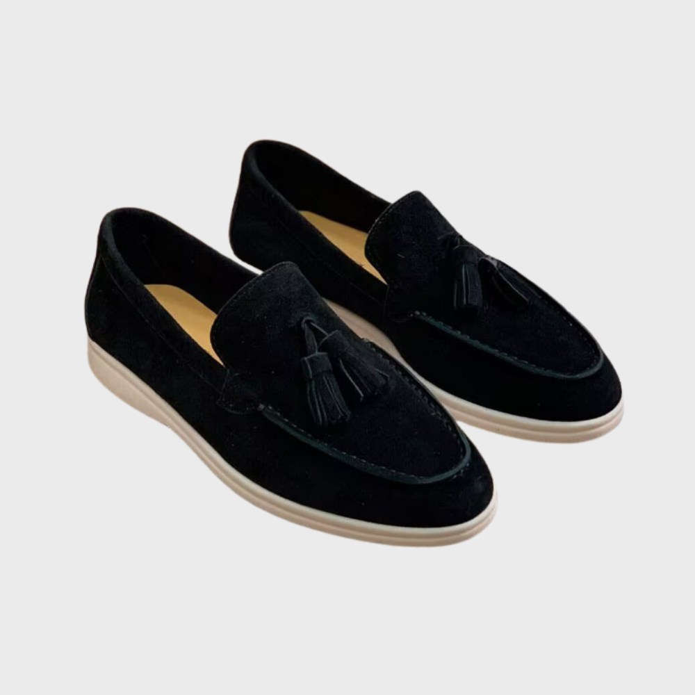 Kyle | Men’s Classic Suede Tassel Loafers