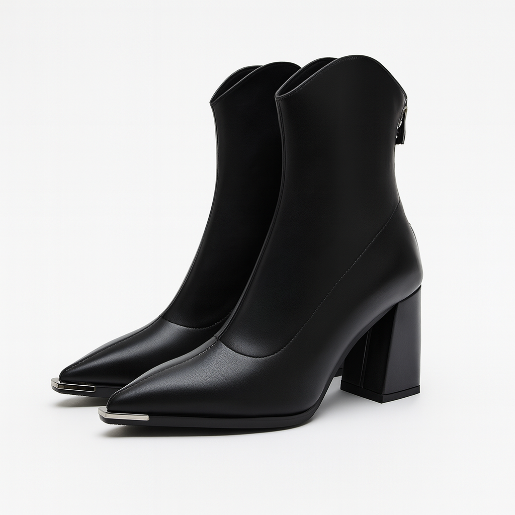 Eleanor | Women’s Spring Pointed Heel Ankle Boots