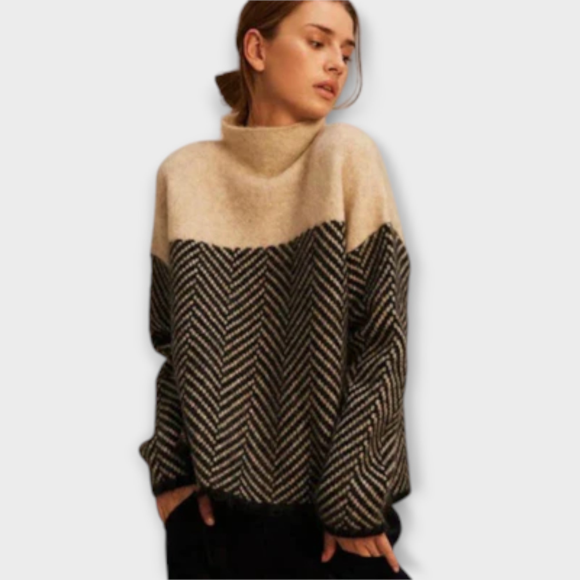 Maeve - Soft roll-neck sweater