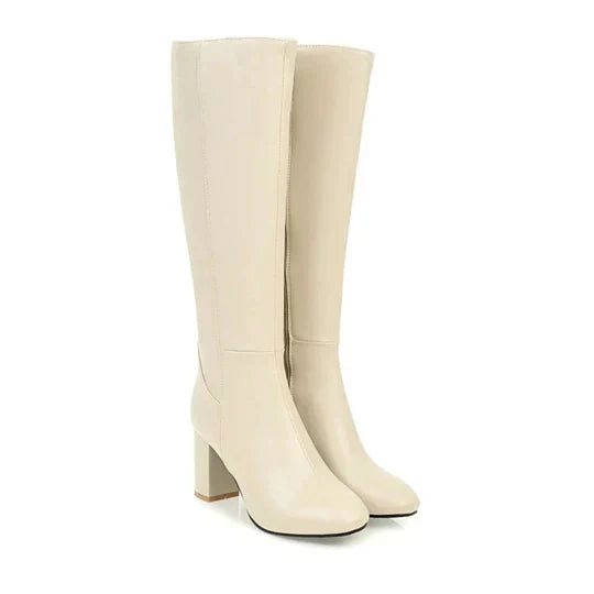 Claire | Women’s Knee-High Heeled Boots