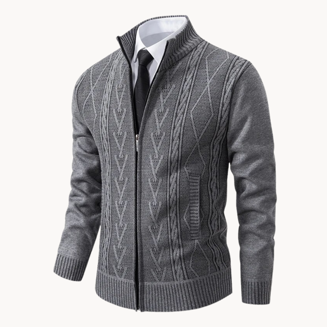 Arvex - Sweater med lynlås
