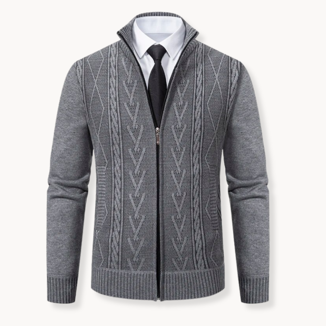 Arvex - Sweater med lynlås