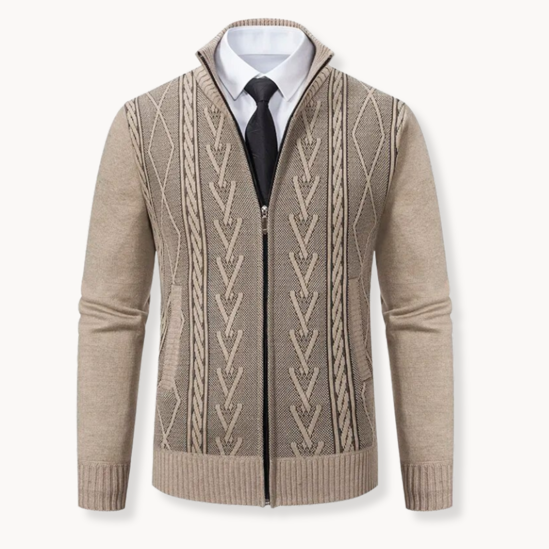Arvex - Sweater med lynlås