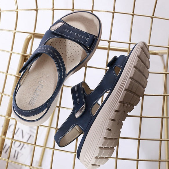Halo - Platform Velcro Sandals
