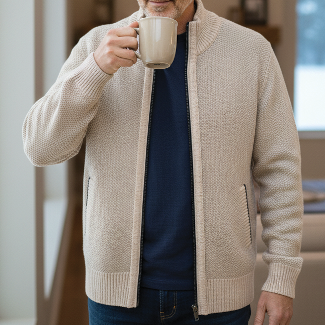 Balenzo - Knit Zip Sweater