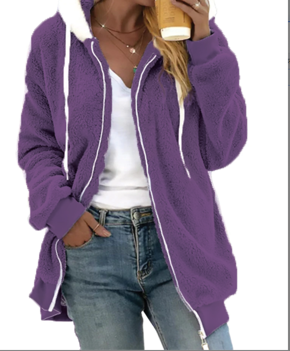 Donatella - Fleece Zip Hoodie