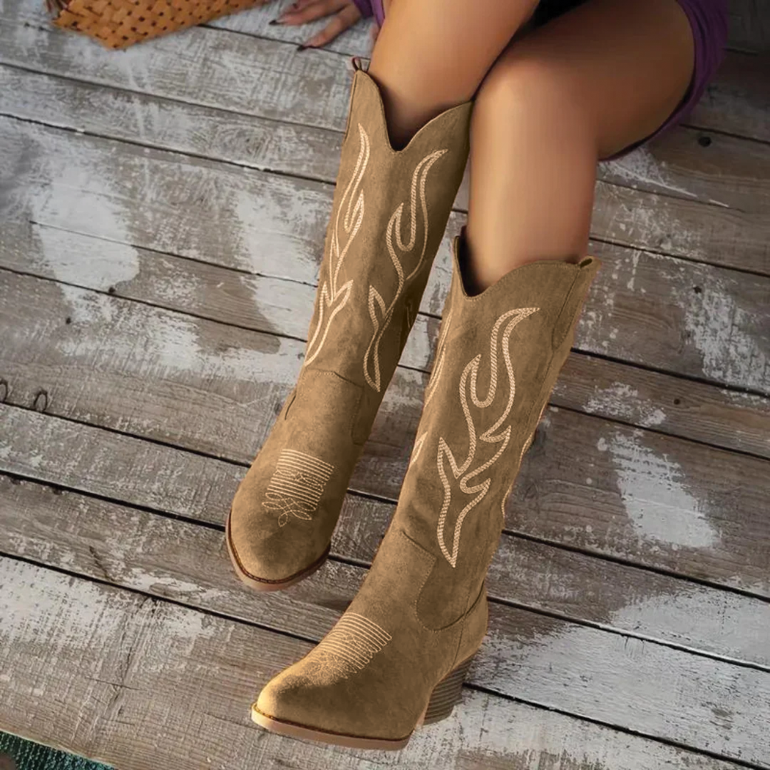 Zian - Western Cowboy Boots
