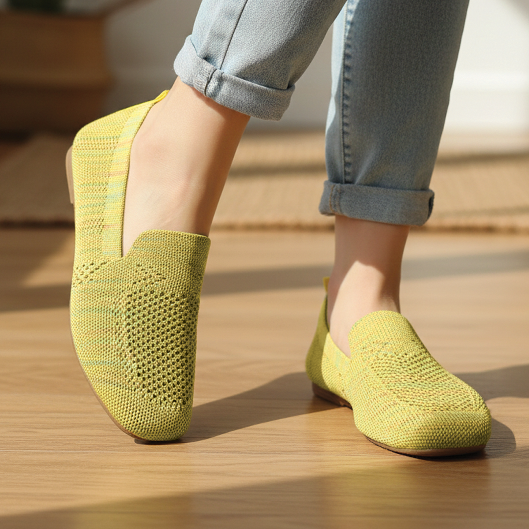 Lana - Zapatillas sin cordones de punto