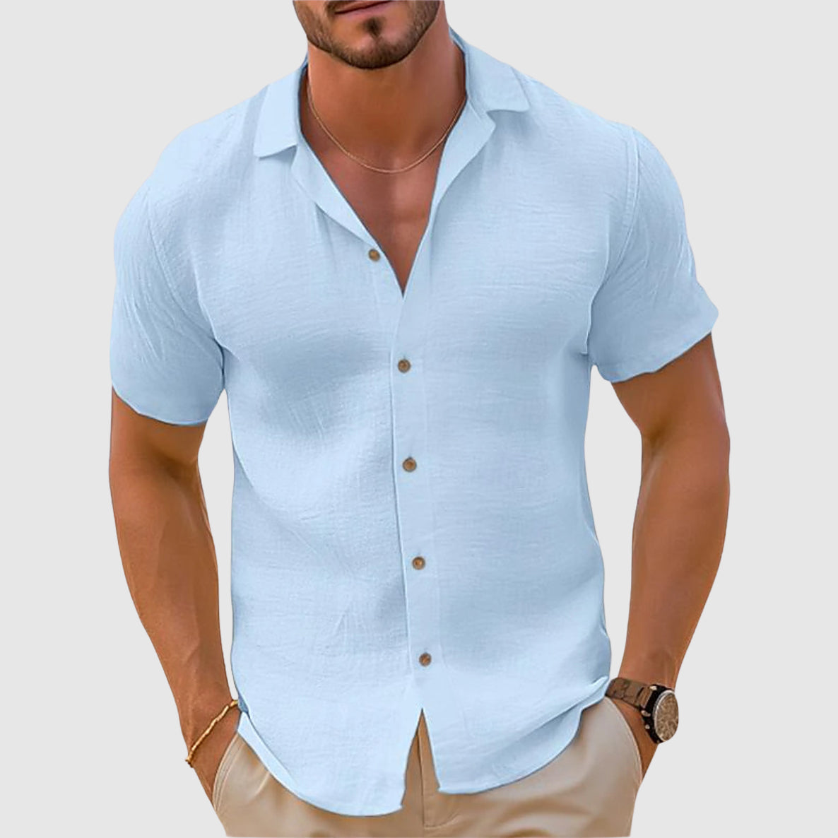 Zarevyn - Casual Button Shirt