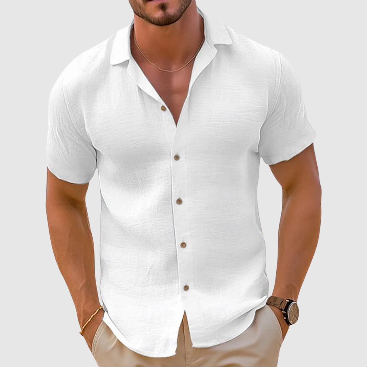 Zarevyn - Casual Button Shirt