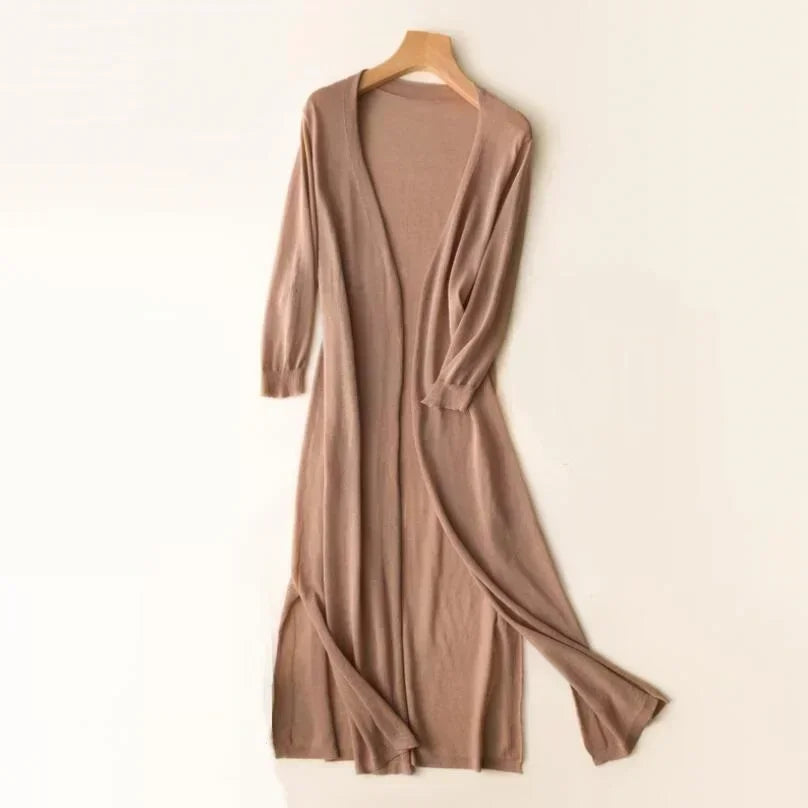 Danielle | Women’s Casual Relaxed Fit Long Cardigan