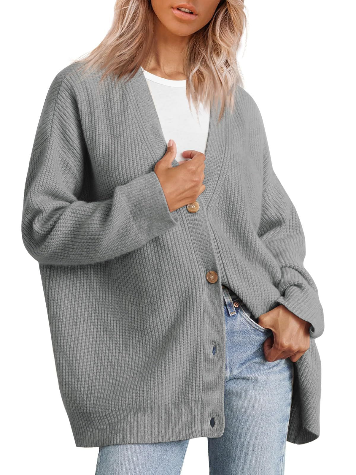 Winifred - Striped Knit Cardigan