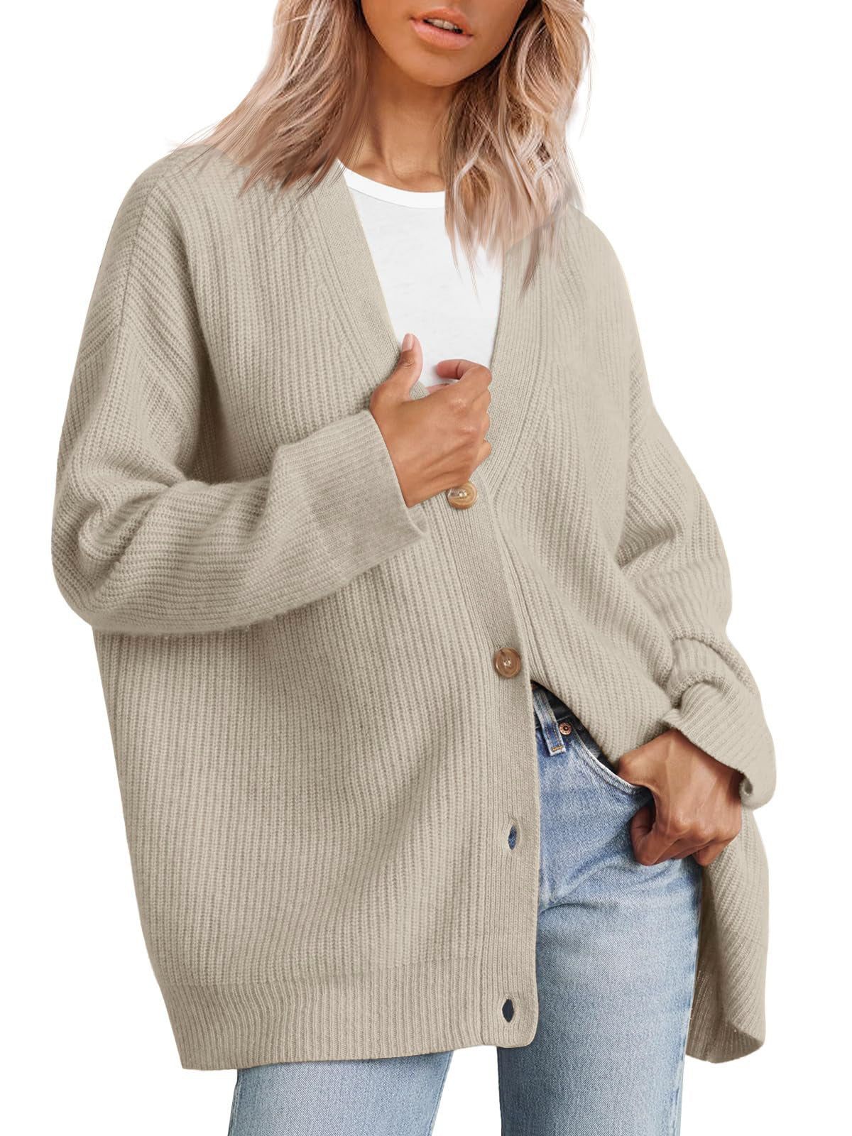 Winifred - Striped Knit Cardigan