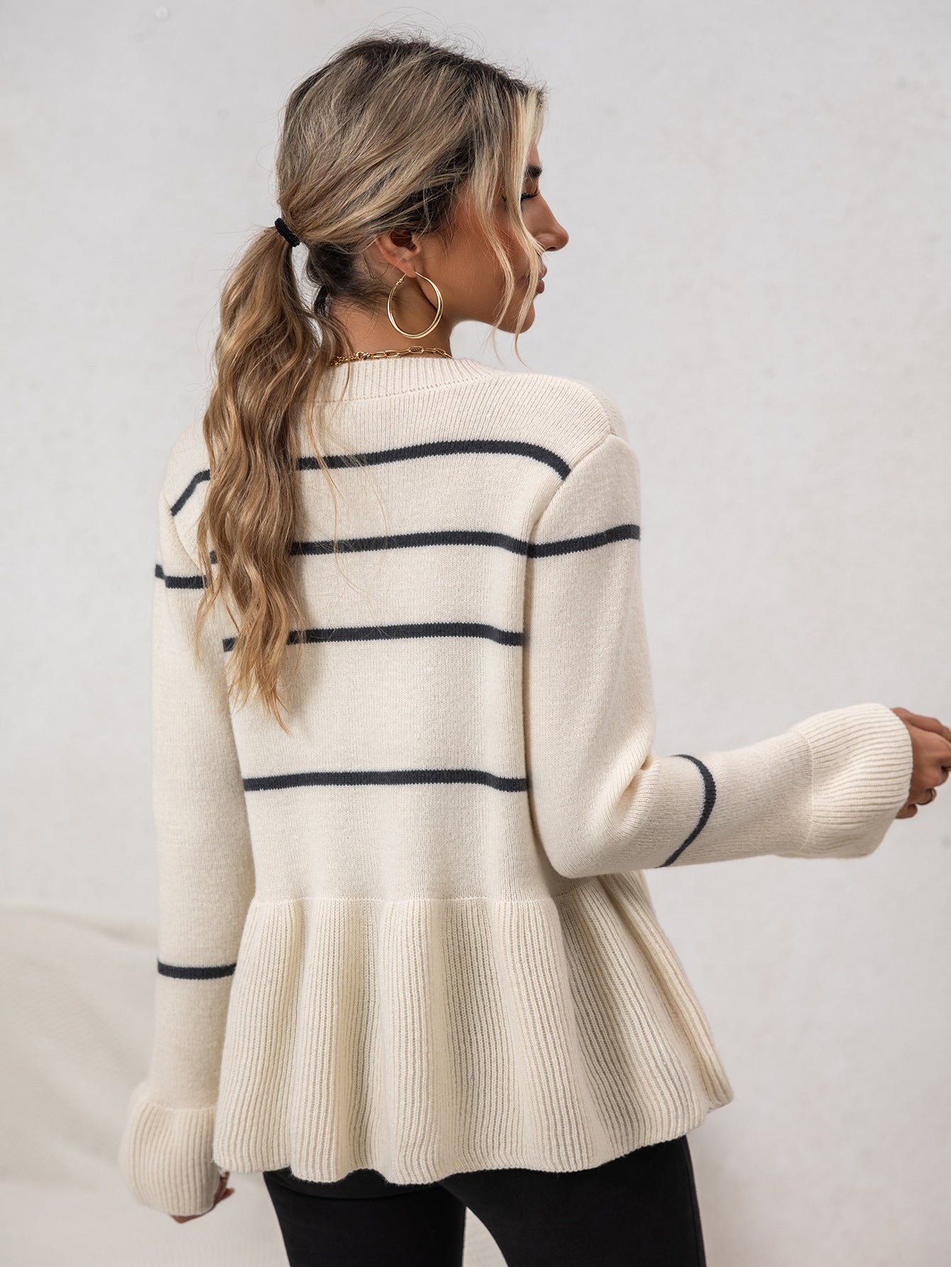 Dorothea - Striped Cardigan