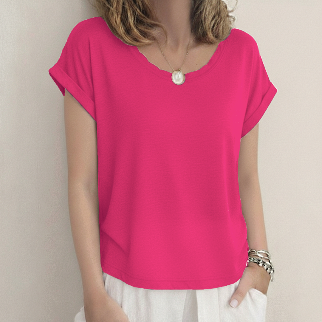 Ondine - Hør-Look T-Shirt