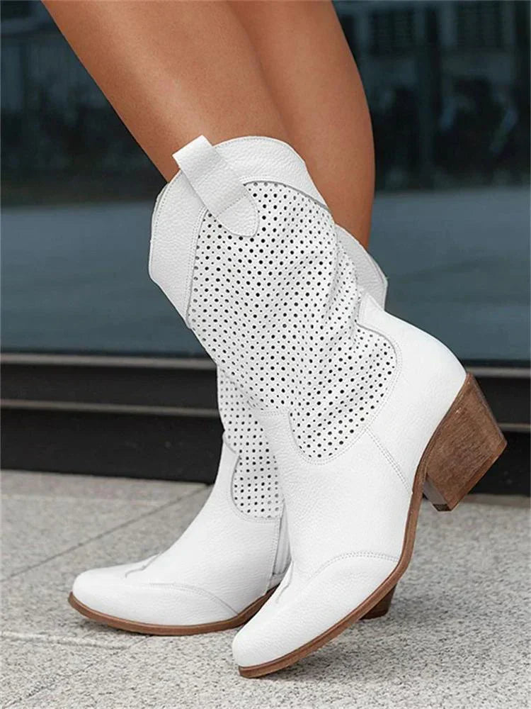 Plaza - Western Ankle Boots