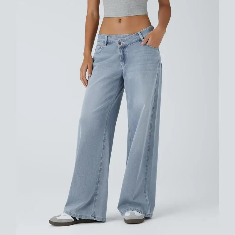 Vireya - Brede baggy jeans
