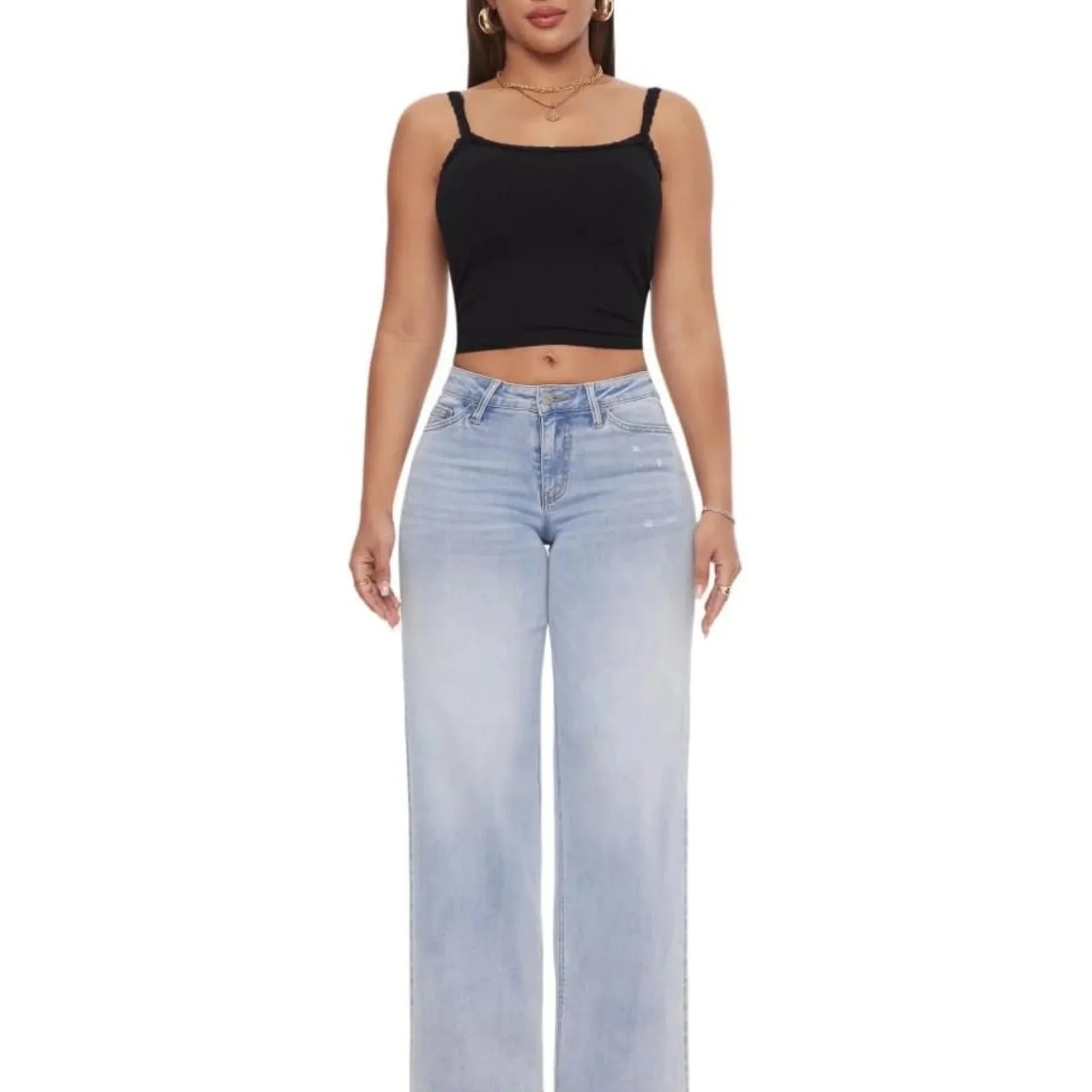 Xavira - Wide-Leg Jeans