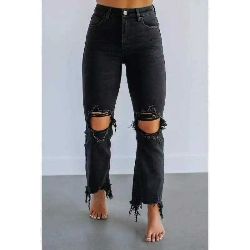 Zareen - Ripped skinny jeans