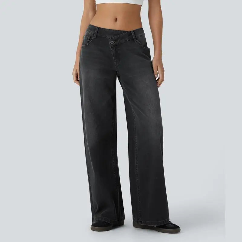 Vireya - Baggy Wide-Leg Jeans