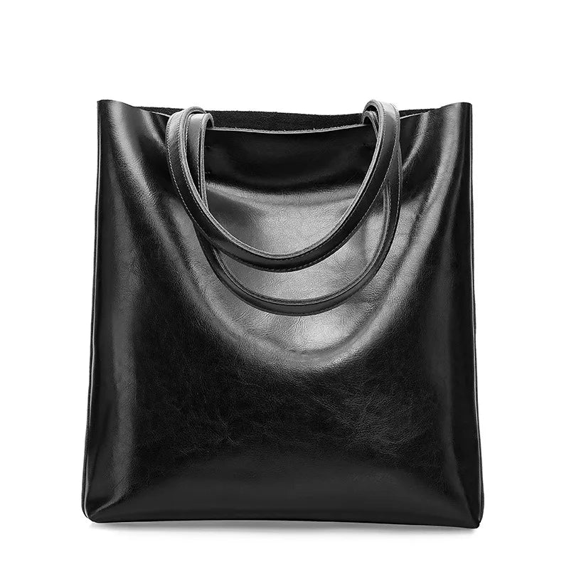 Dorelle - Leather Structured Tote Bag