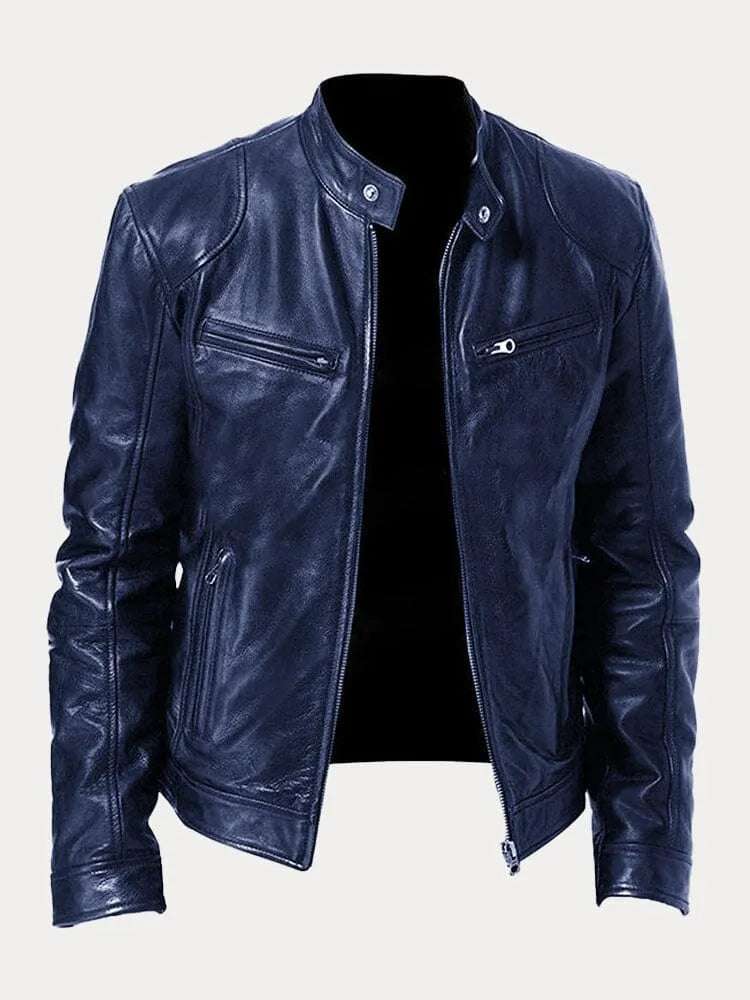 Damien | Classic Leather Jacket