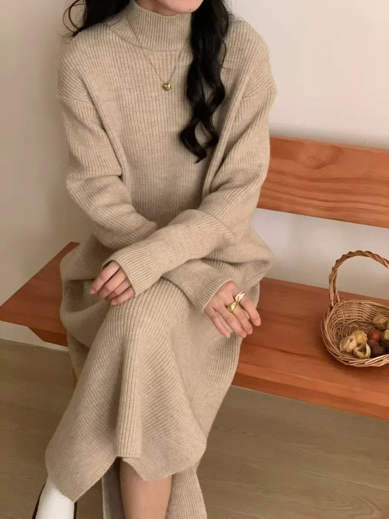 Evienne - Cozy Sweater Dress