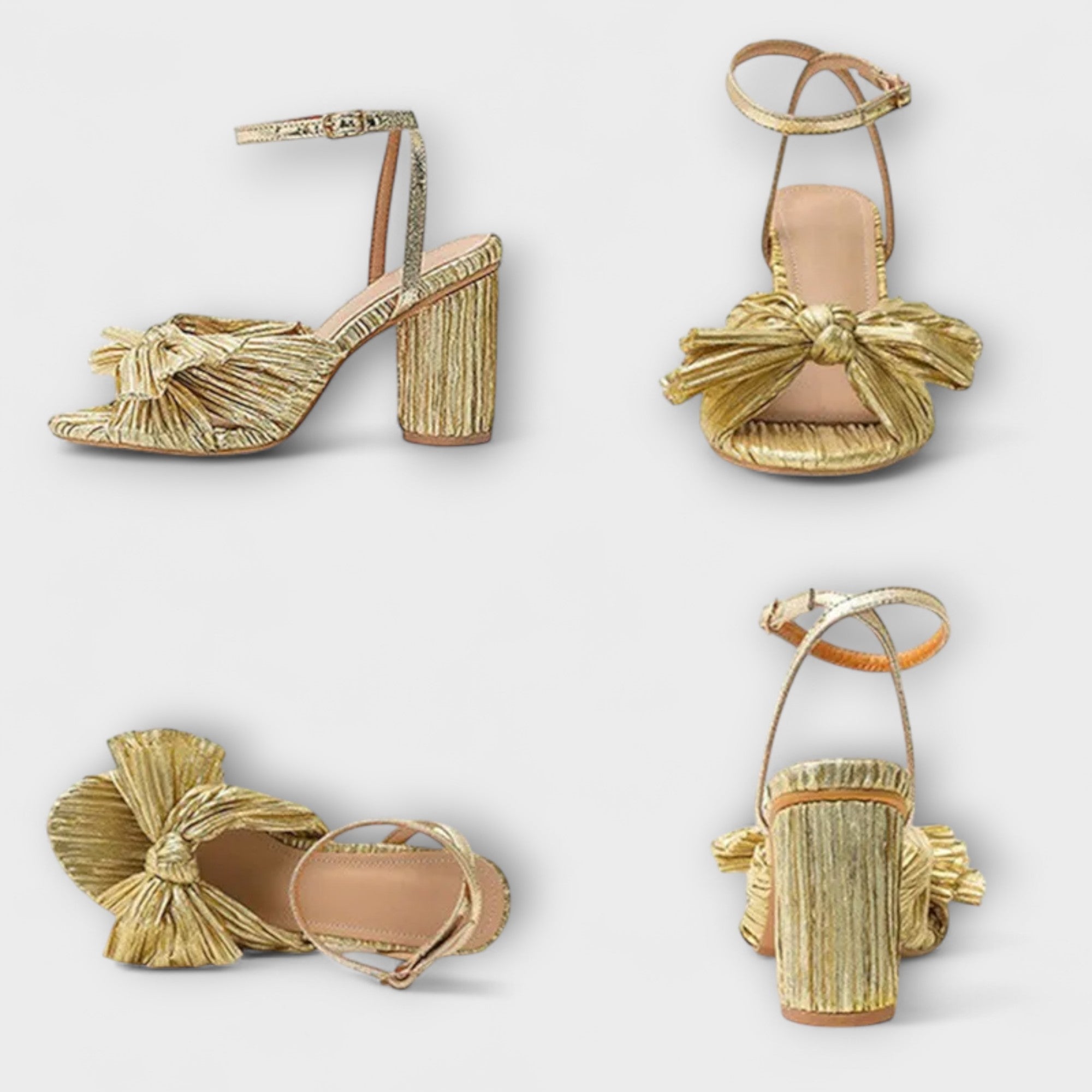 Fee - Sandals with thick bow
