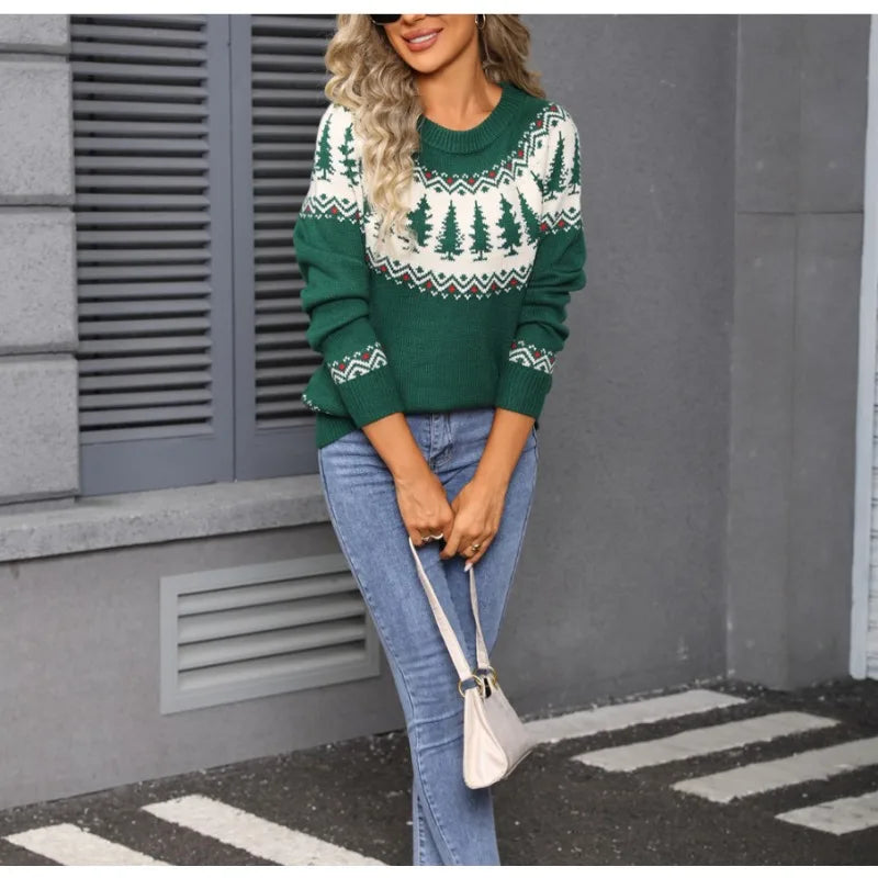 Nerissa - Festive Knit Sweater