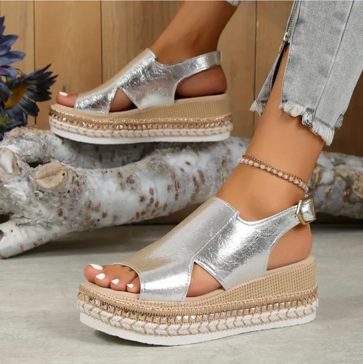 Prism - Platform Slingback Sandals