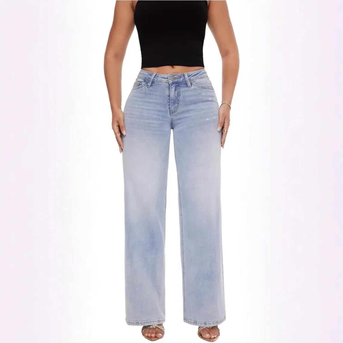 Xavira - Wide-Leg Jeans