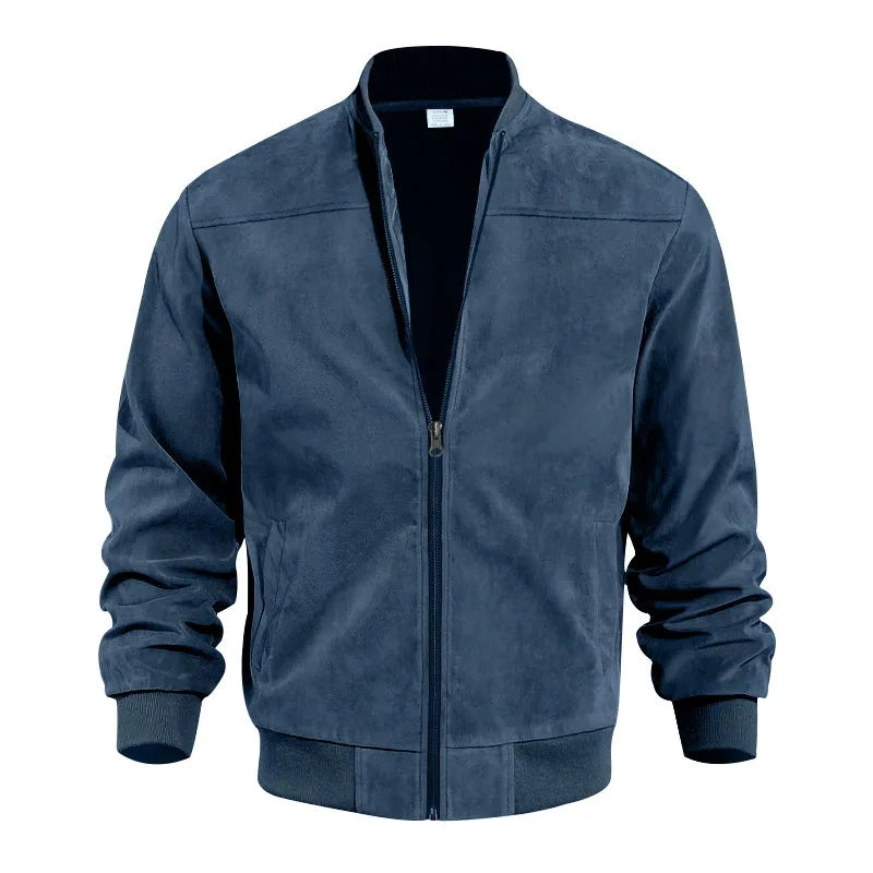 Hendrex - Suede Bomber Jacket