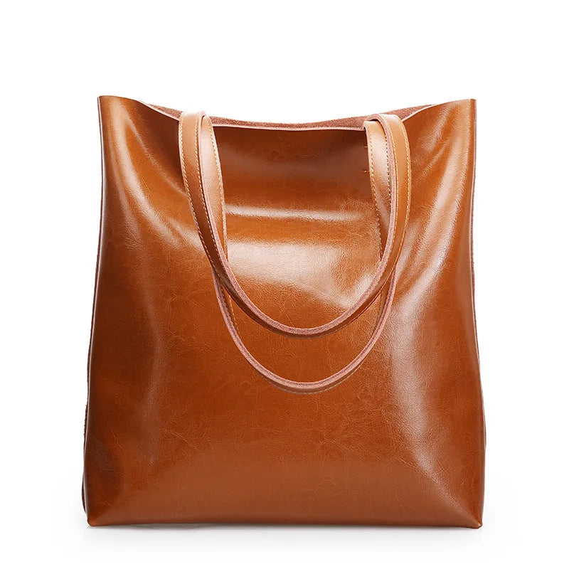 Dorelle - Leather Structured Tote Bag