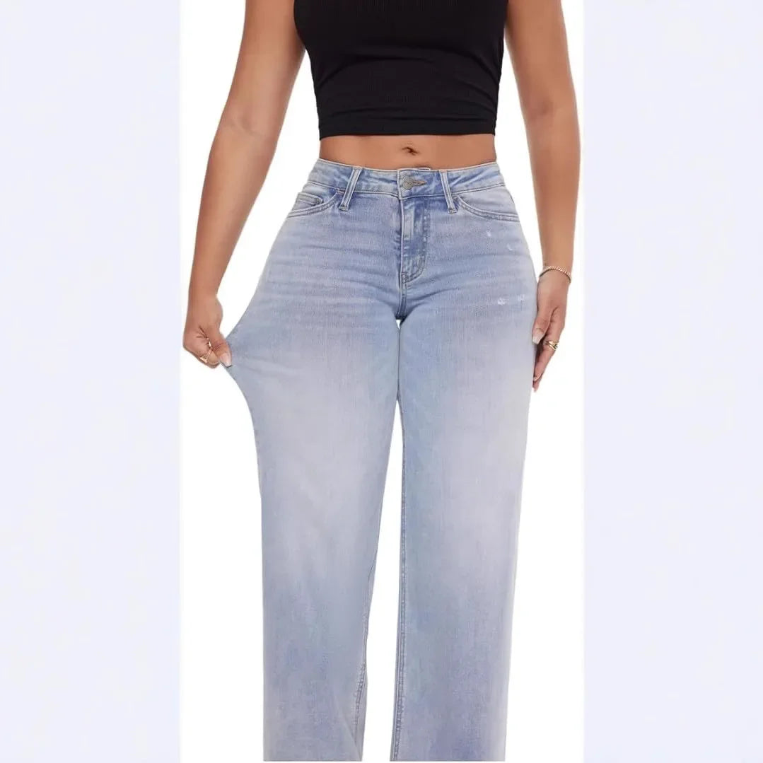 Xavira - Wide-Leg Jeans